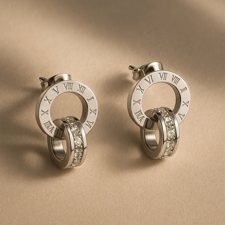 Roman Numeral Earrings